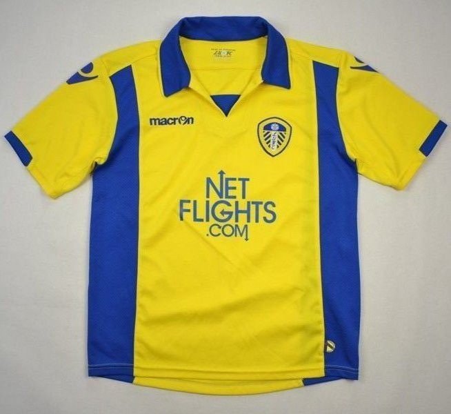 2009-10 LEEDS UNITED SHIRT L. BOYS Football / Soccer \ Championship ...