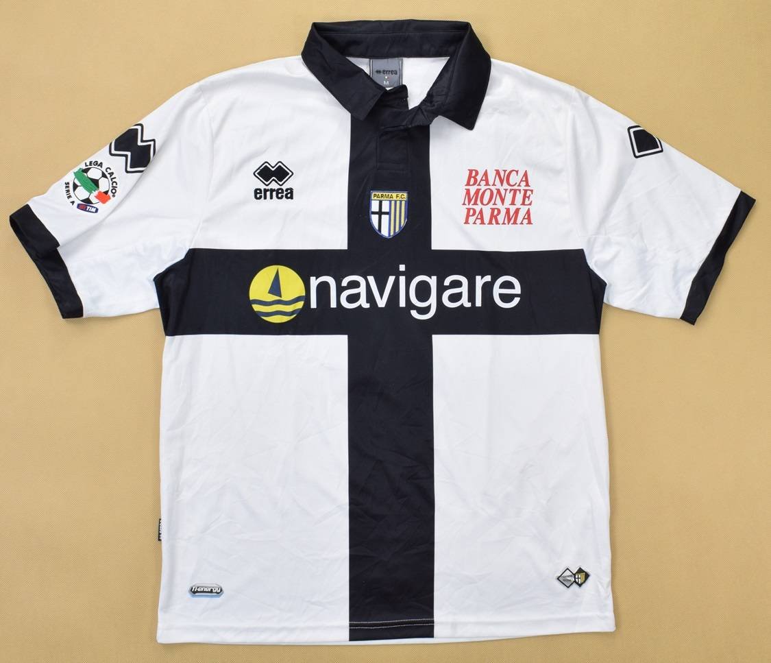 2009-10 PARMA *ZACCARDO* MATCH ISSUE SHIRT M Football / Soccer ...