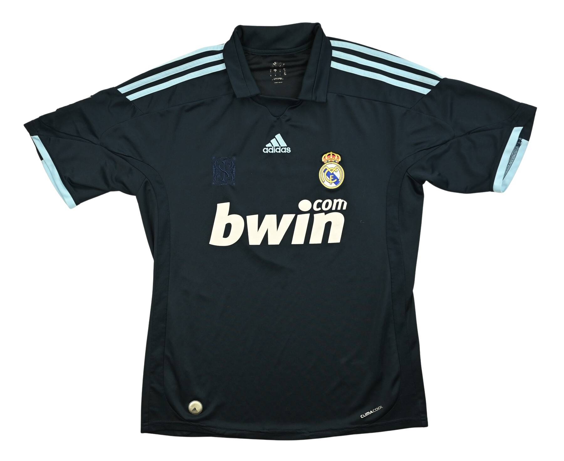 2009-10 Real Madrid Home Shirt Ronaldo #7 - Very Good 7/10 - (L)