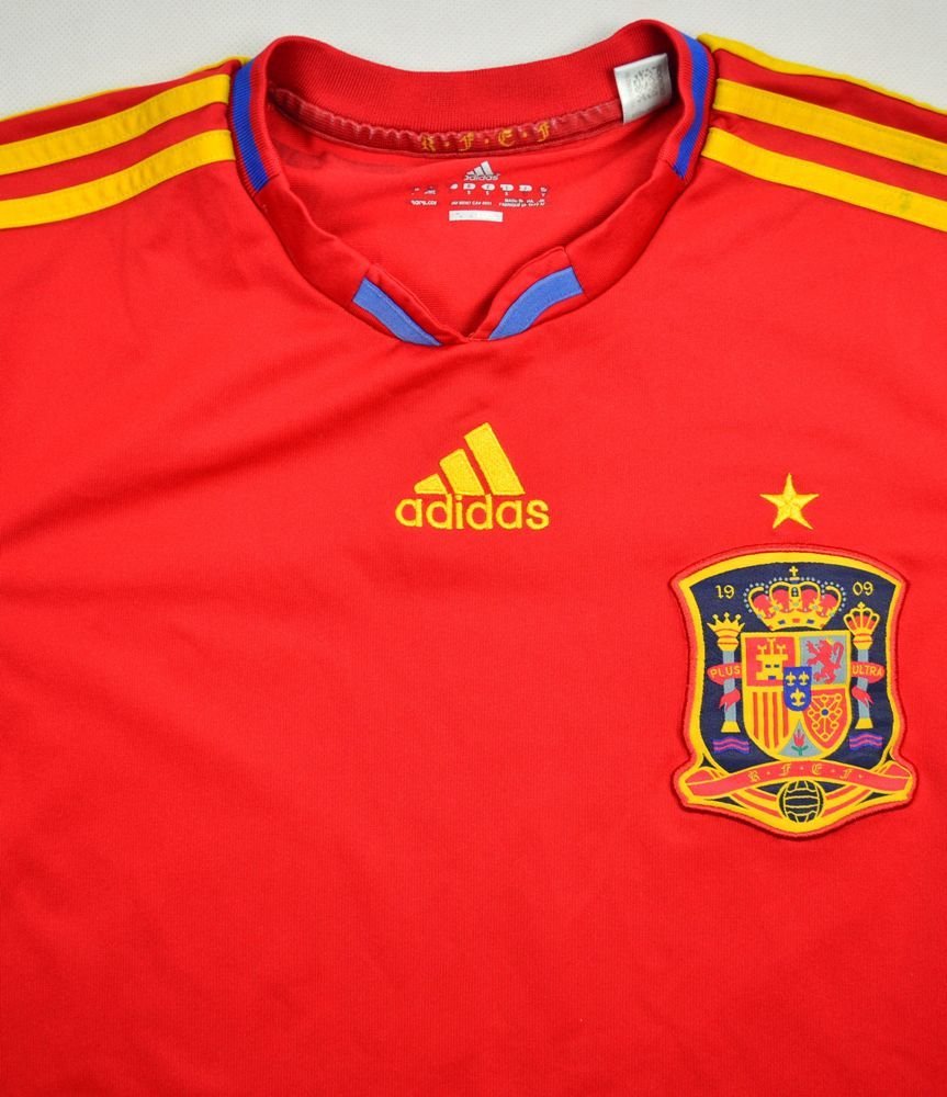 Spain Campeones 2010 Original Football Soccer Jersey Shirts Size M Adidas