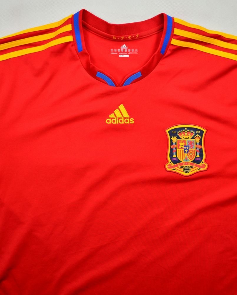 2009-10 SPAIN SHIRT XXL Football / Soccer \ International Teams ...