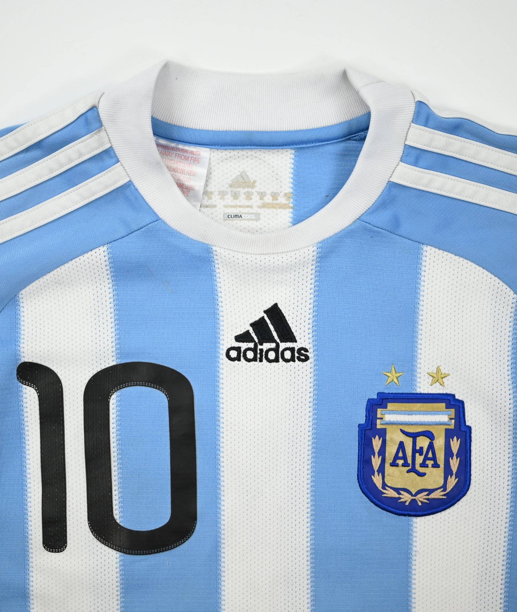 Adidas 2010-11 Argentina *Messi* Shirt Xs Xs