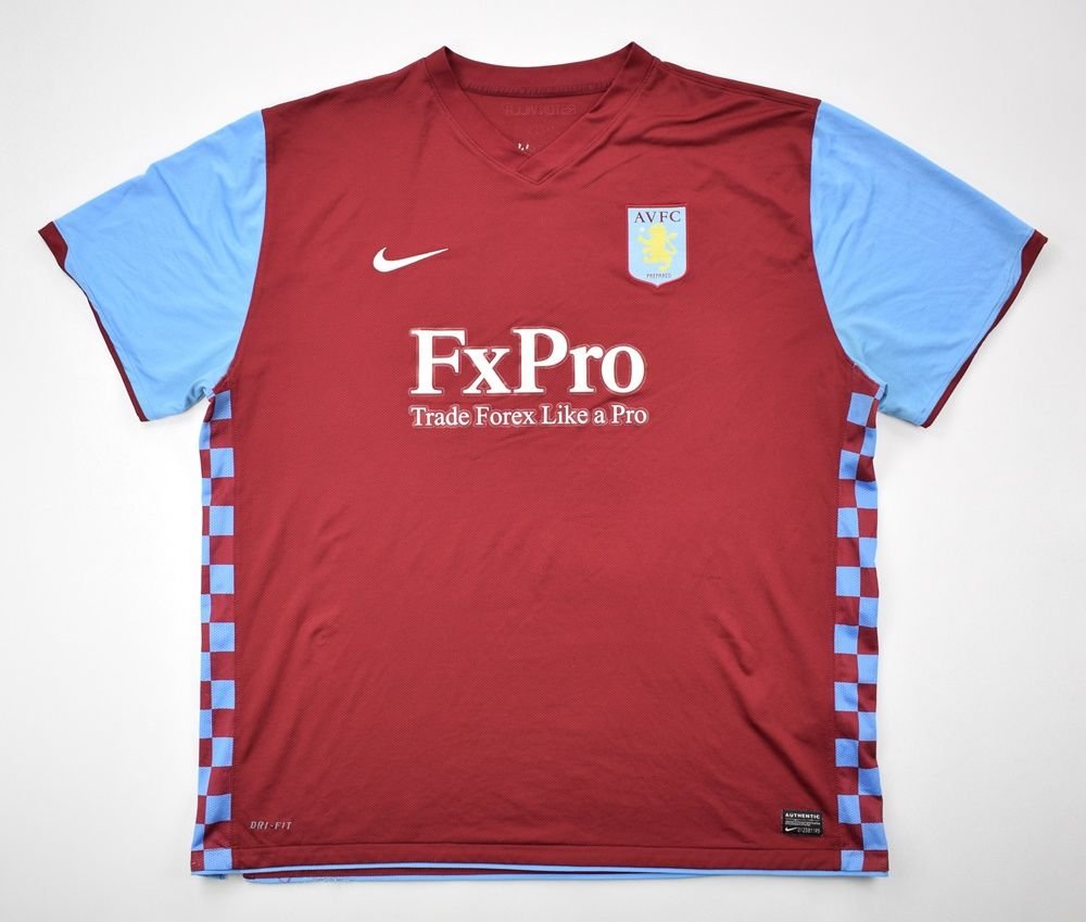 2010-11 ASON VILLA SHIRT 2XL Football / Soccer \ Premier League \ Aston ...