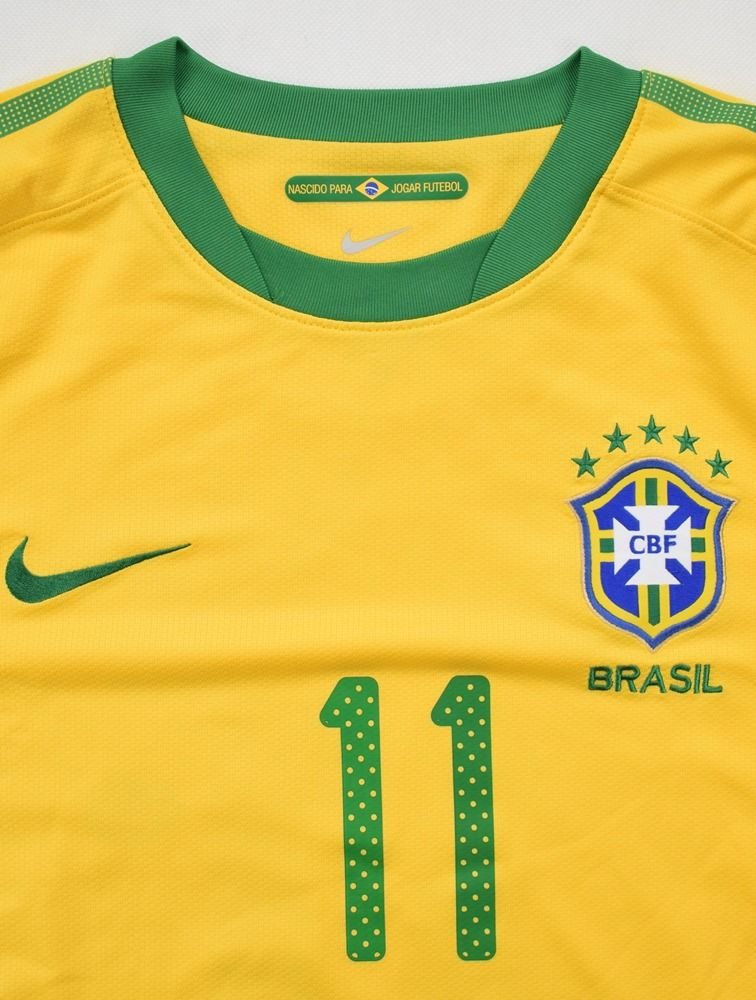 2010-11 BRAZIL *NEYMAR* SHIRT L Football / Soccer \ International Teams ...