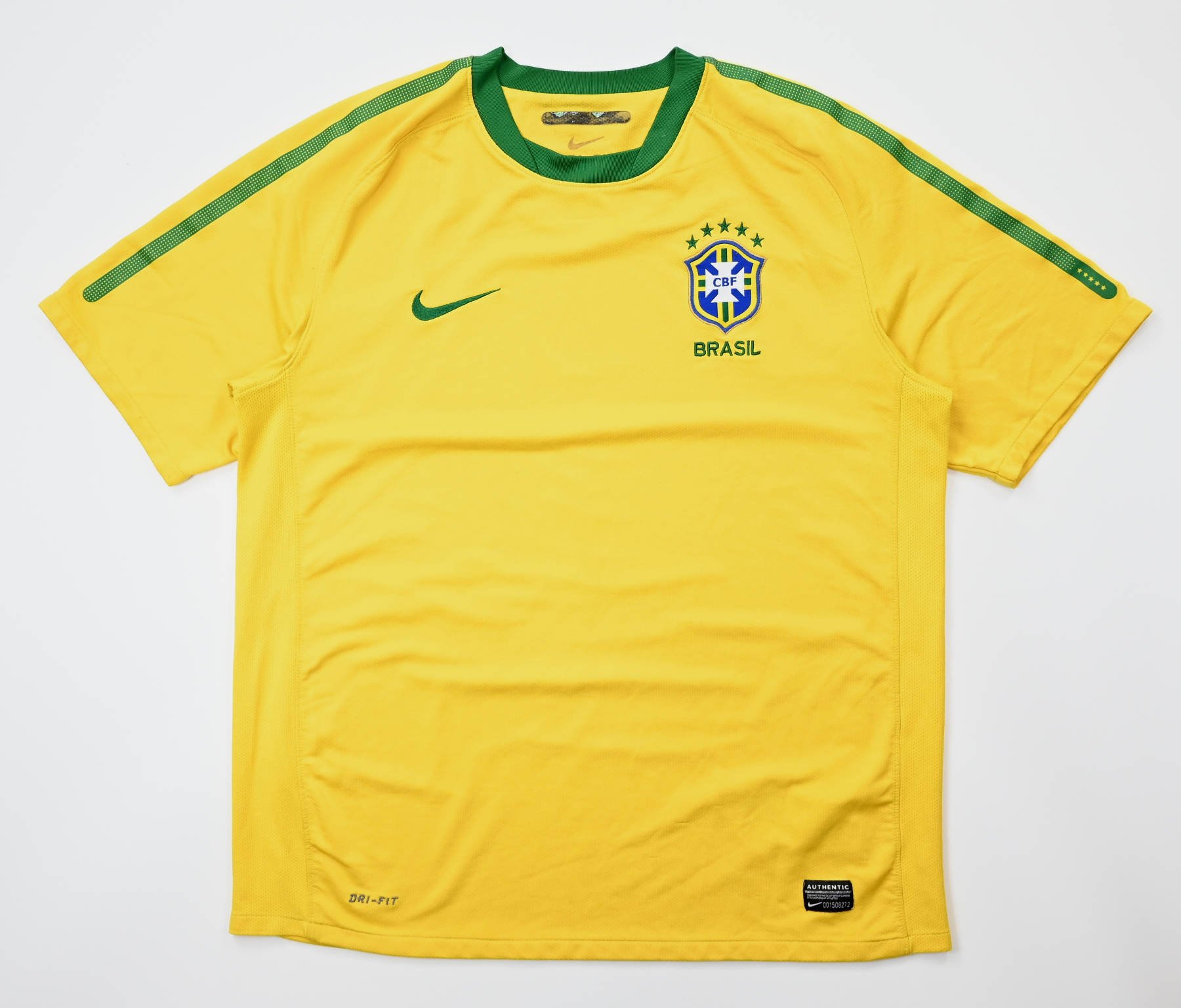 2010-11 BRAZIL SHIRT L Football / Soccer \ International Teams \ North ...