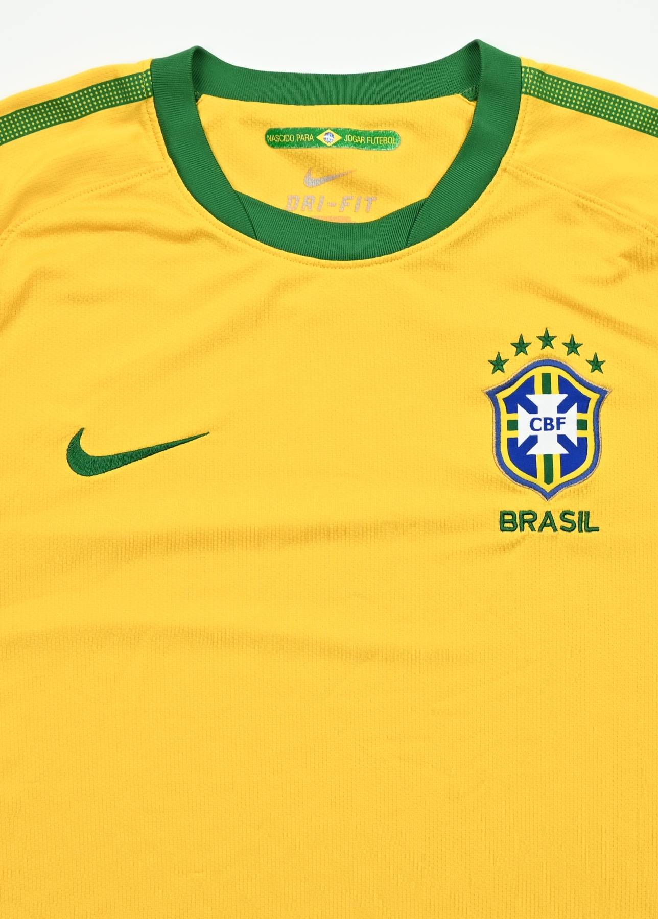 Brazil World Cup Brasil Retro Soccer T-Shirt - ICONIKIT - Shop Classic  Soccer Designs