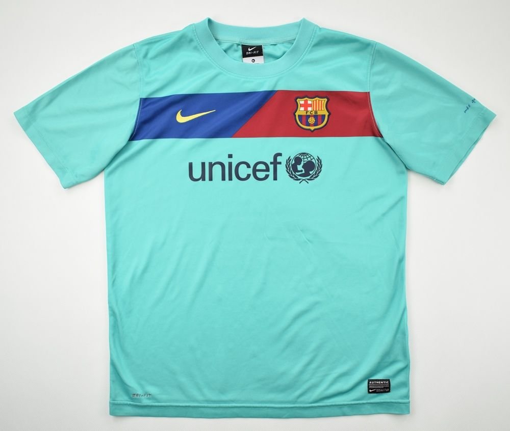 10 11 Fc Barcelona Shirt Xl Boys Football Soccer European Clubs Spanish Clubs Fc Barcelona Classic Shirts Com