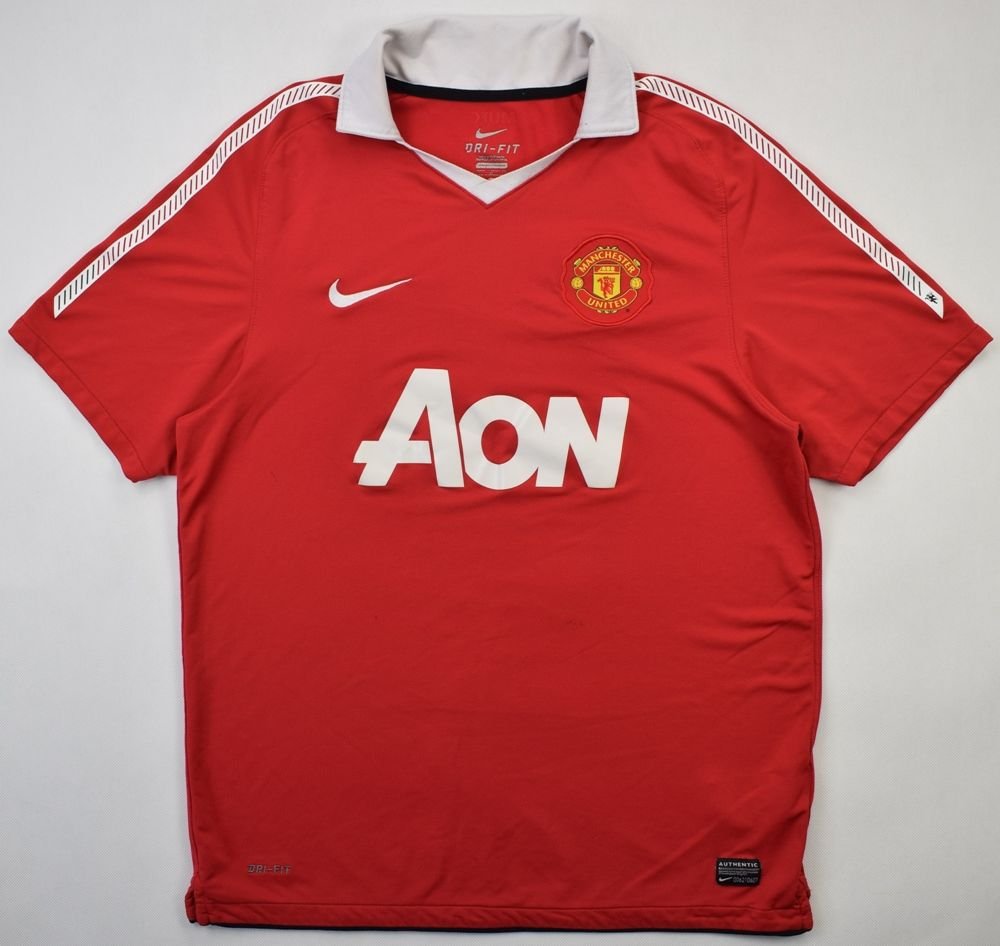 2010-11 MANCHESTER UNITED SHIRT L Football / Soccer \ Premier League ...