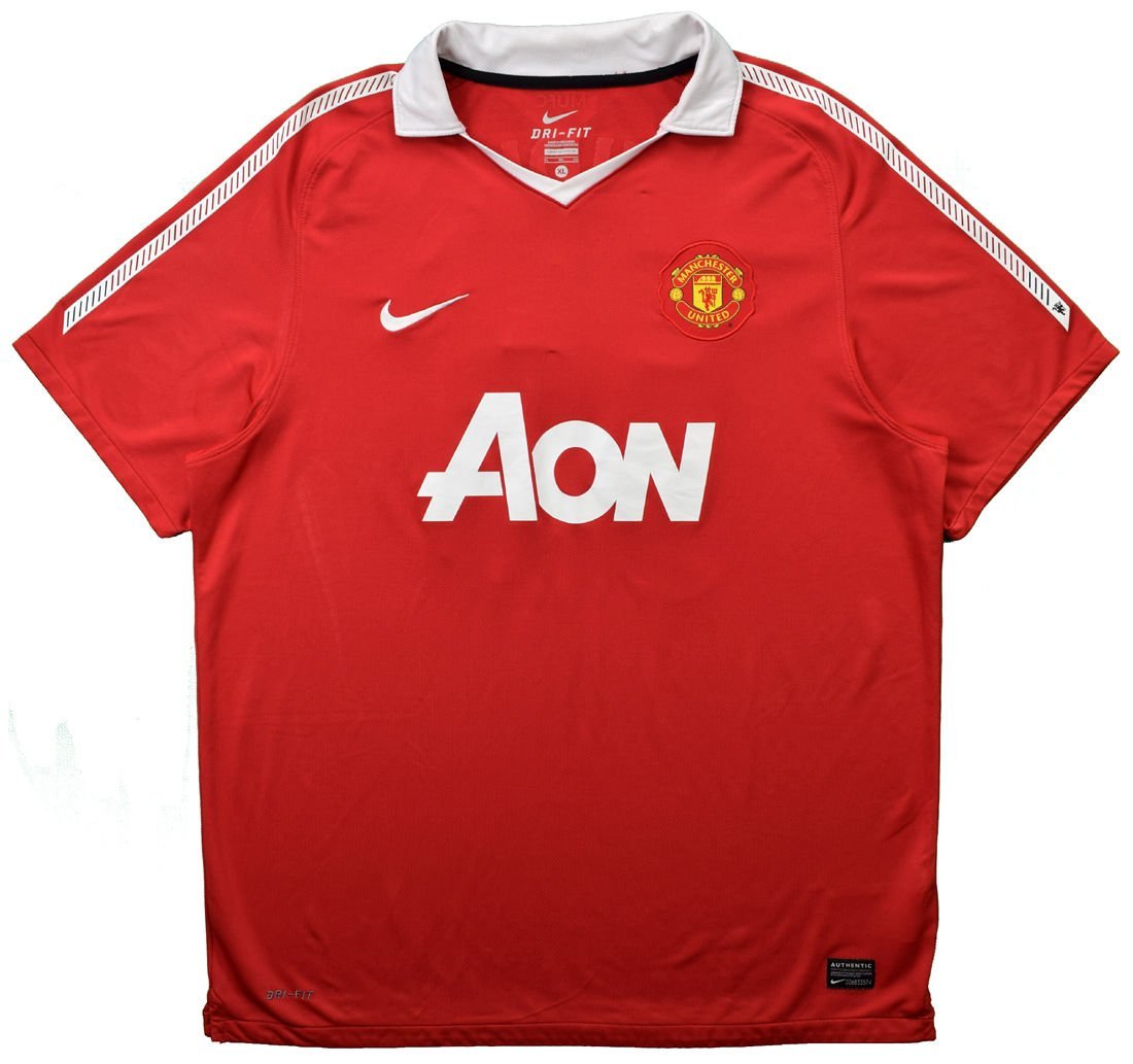 2010-11 MANCHESTER UNITED SHIRT L Football / Soccer \ Premier League