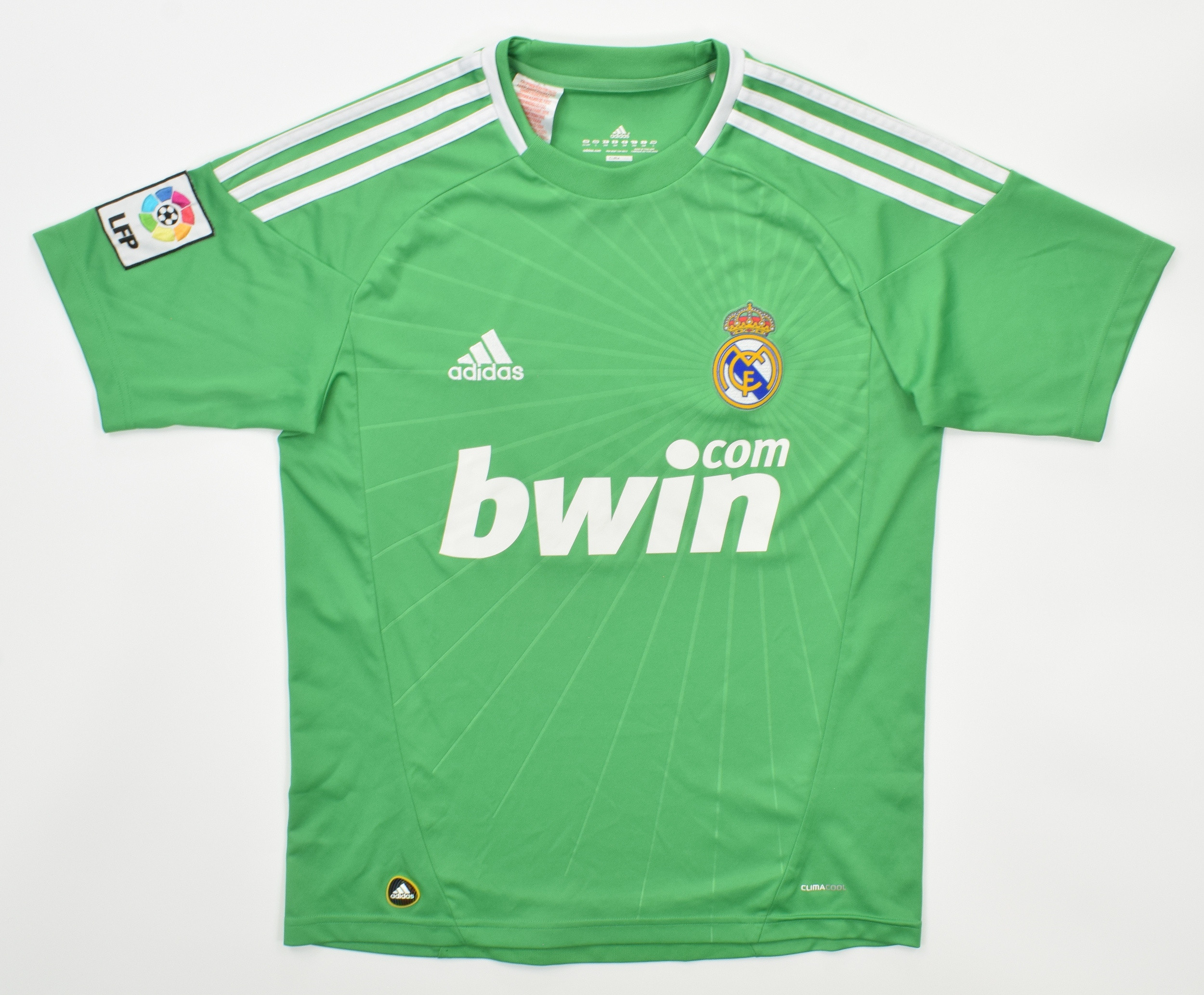 201011 REAL MADRID GK SHIRT L. BOYS Football / Soccer \ European Clubs \ Spanish Clubs \ Real