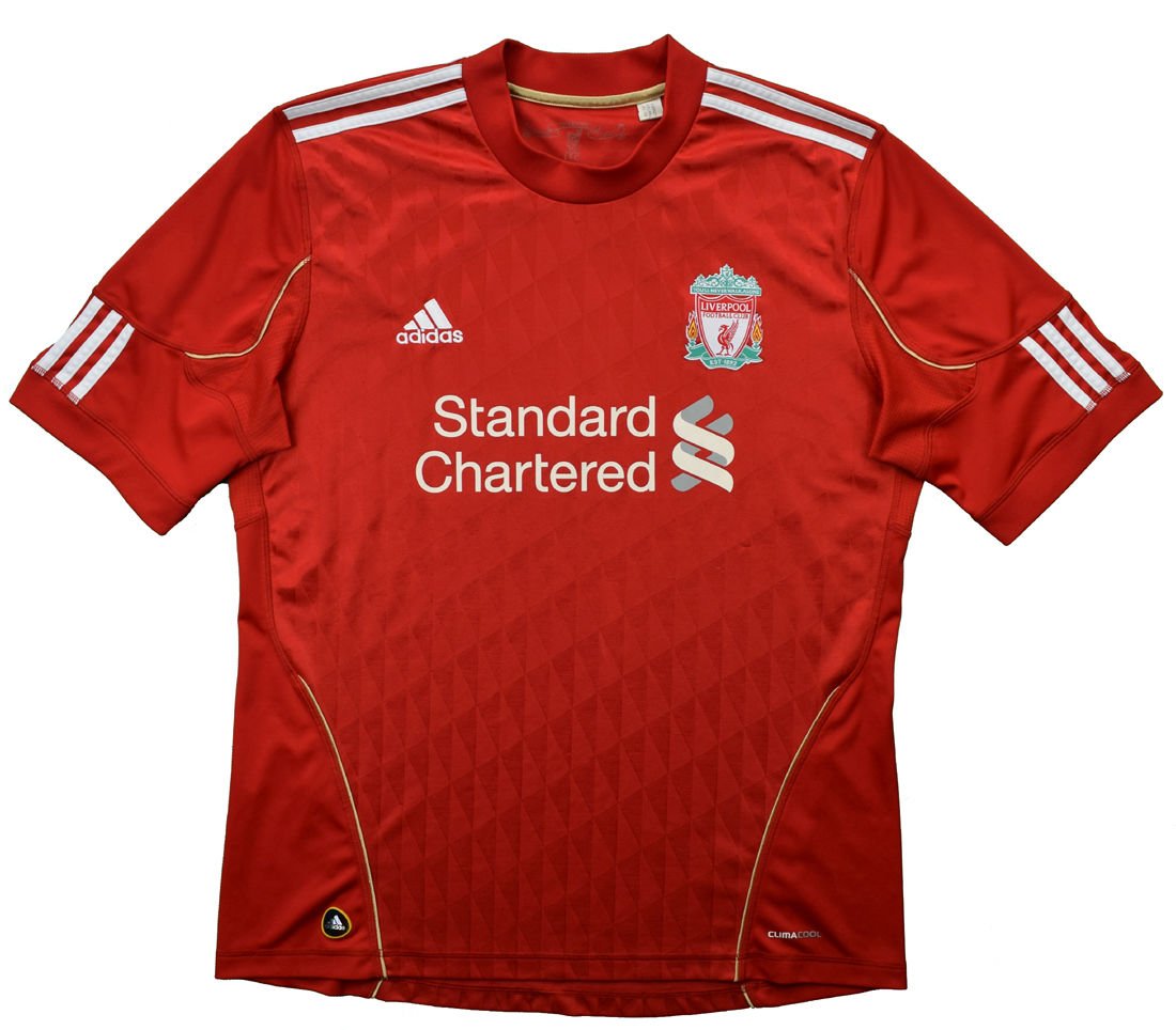 2010-12 LIVERPOOL SHIRT 2 XL Football / Soccer \\ Premier League \\ Liverpool  | Classic-Shirts.com