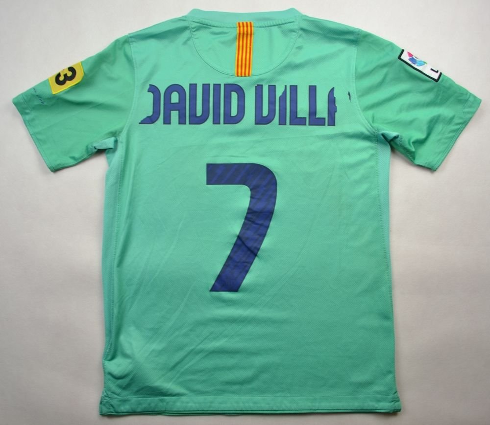 david villa jersey number