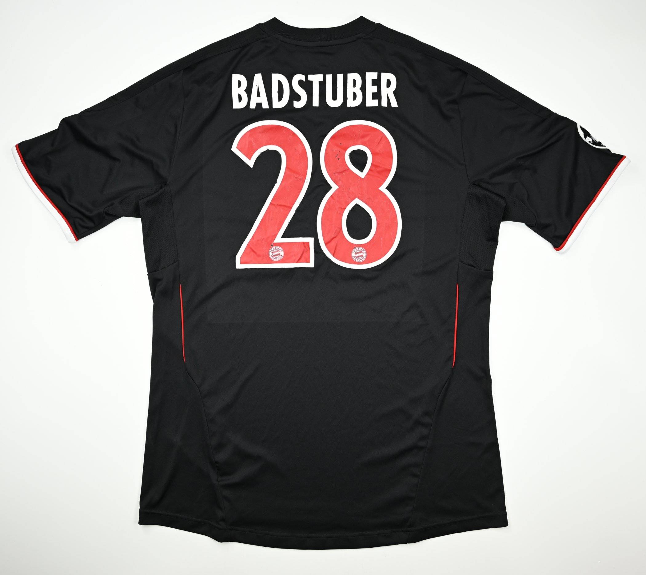 Bayern Munchen No28 Badstuber White Jersey