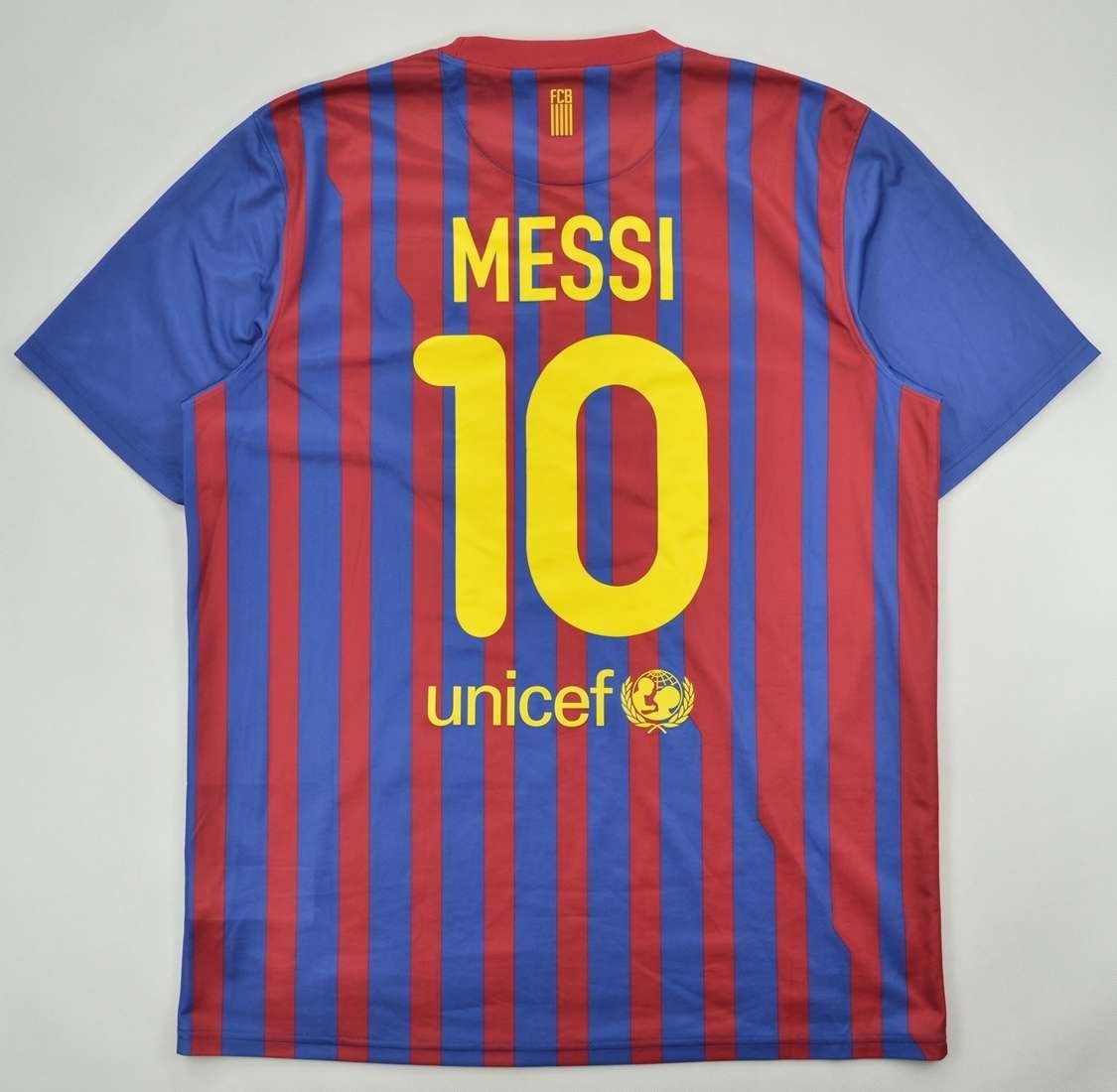 2011-12 FC BARCELONA *MESSI* BASIC SHIRT L Football / Soccer \ European ...