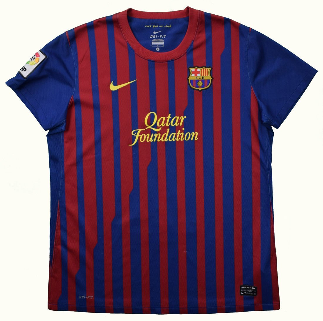 2011-12 FC BARCELONA *MESSI* SHIRT M Football / Soccer \ European Clubs ...