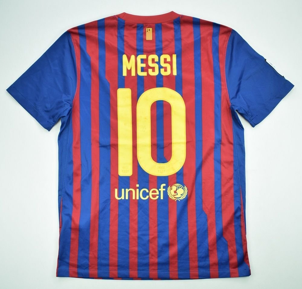 2011-12 FC BARCELONA *MESSI* SHIRT M Football / Soccer \ European Clubs ...