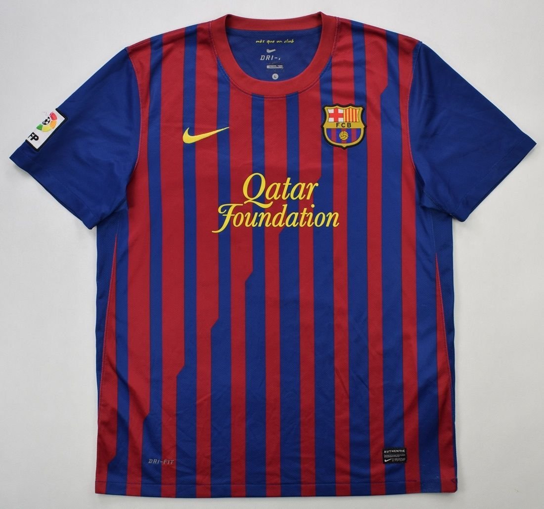 2011-12 FC BARCELONA SHIRT L Football / Soccer \ European Clubs ...