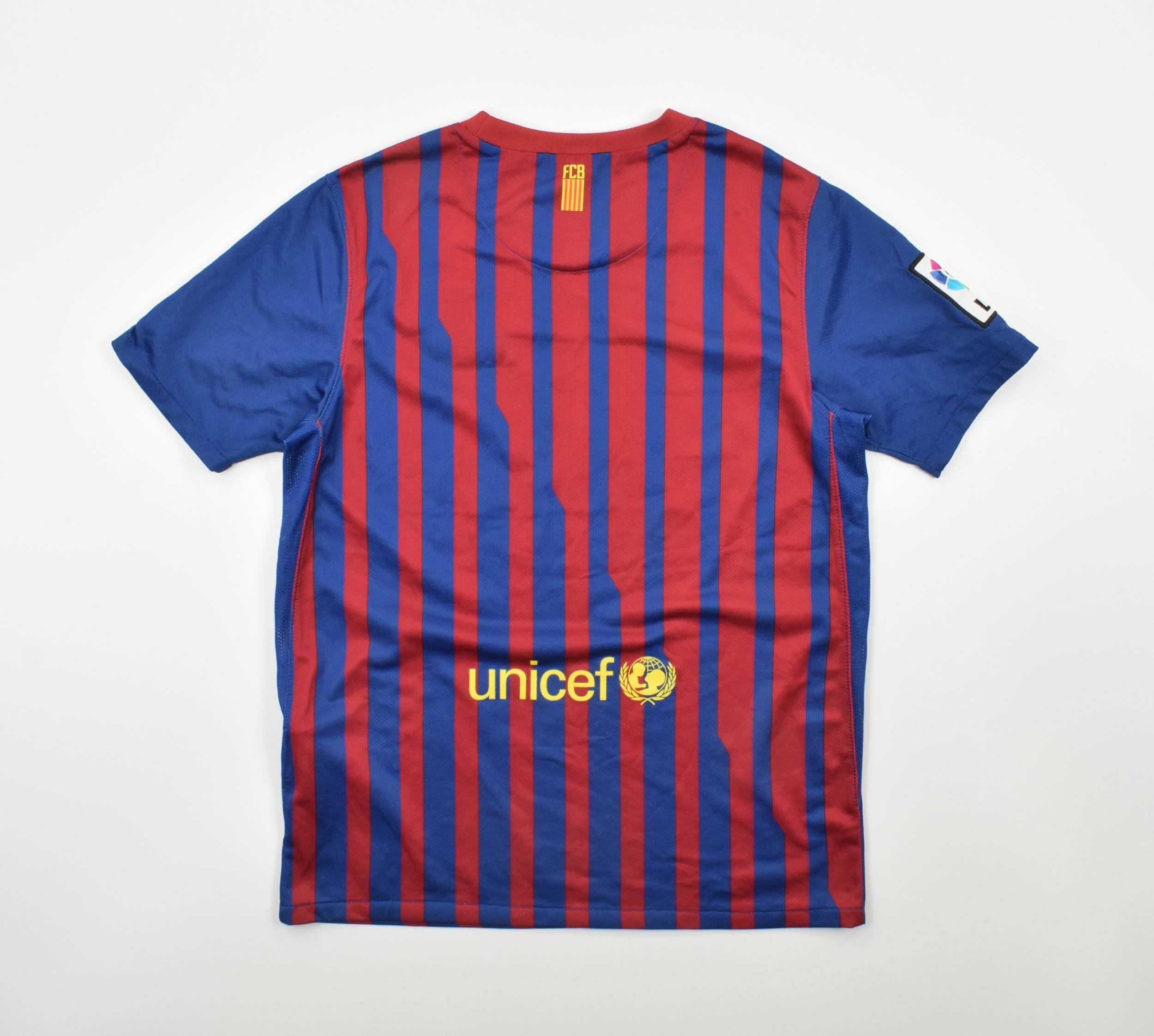 2011-12 FC BARCELONA SHIRT L. BOYS Football / Soccer \ European Clubs ...