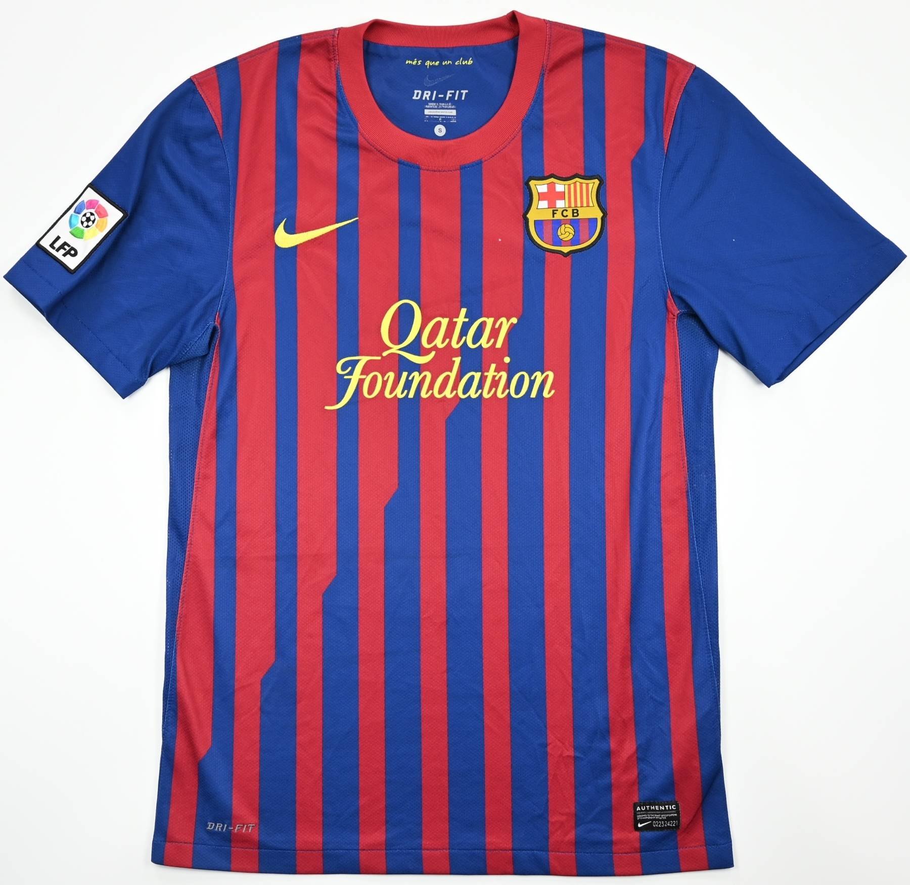 2011-12 FC BARCELONA SHIRT S Football / Soccer \ European Clubs ...