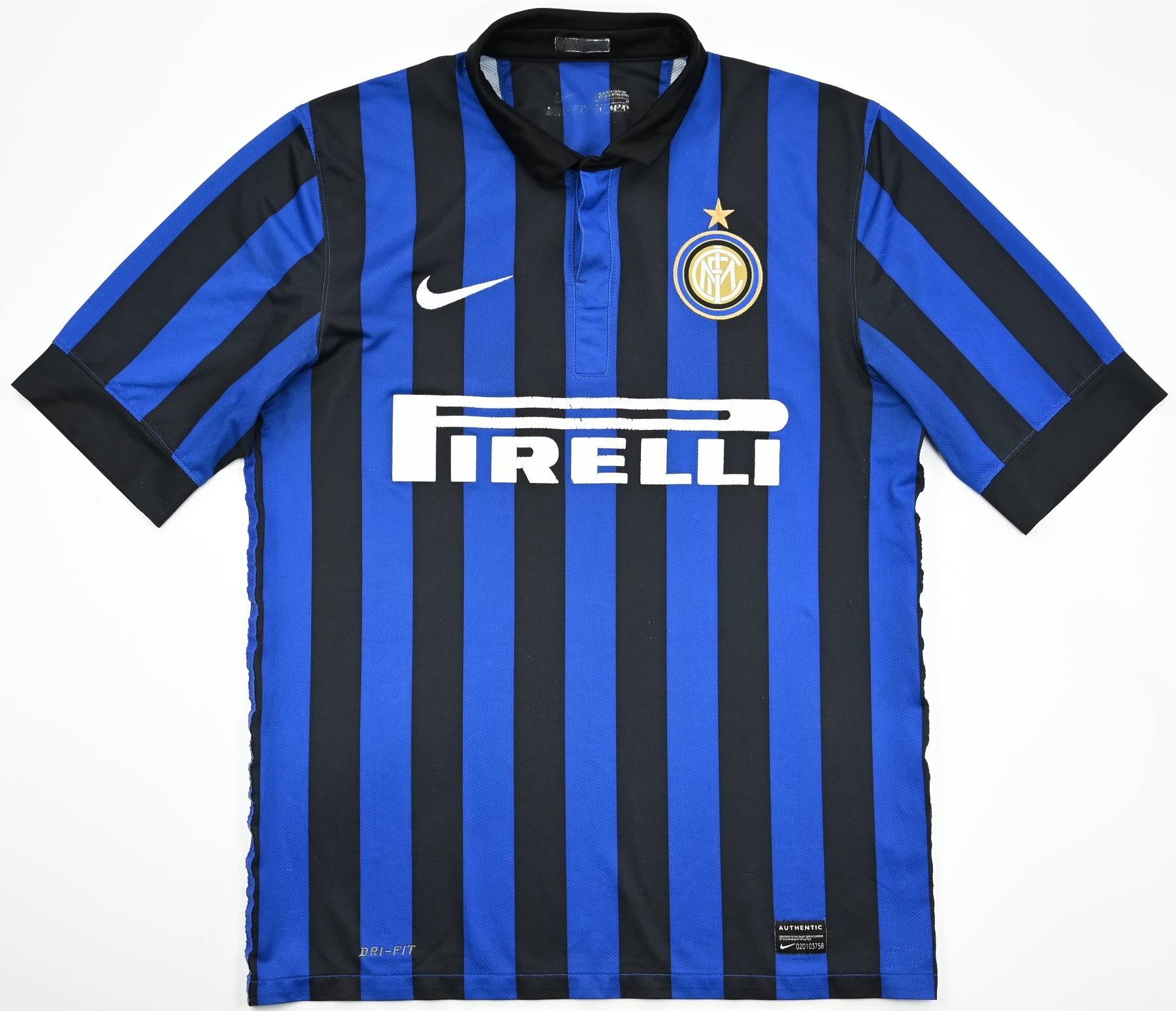 2011-12 INTER MILAN SHIRT M Football / Soccer \ European Clubs ...