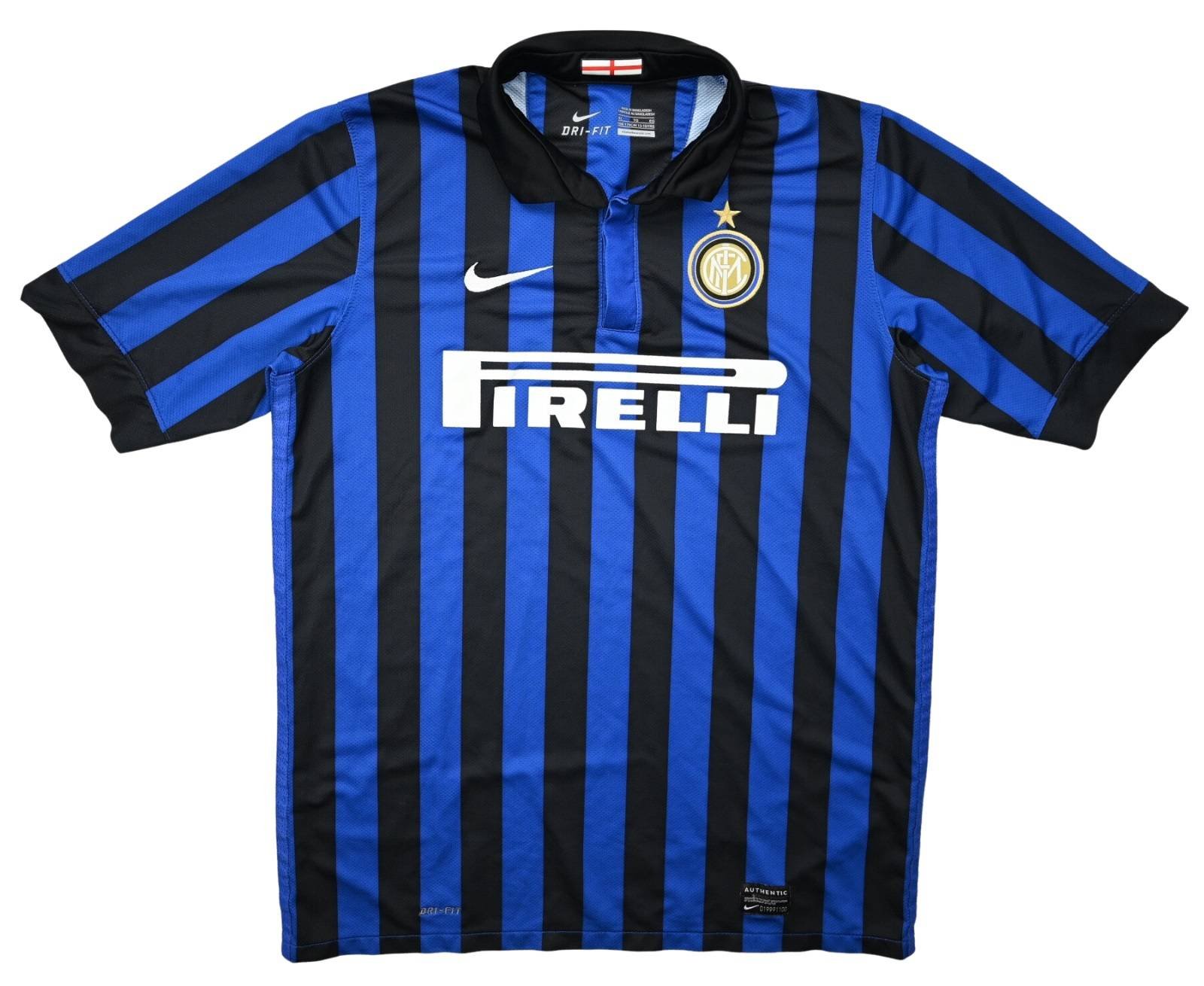 2011-12 INTER MILAN SHIRT XL.BOYS Football / Soccer \ European Clubs ...