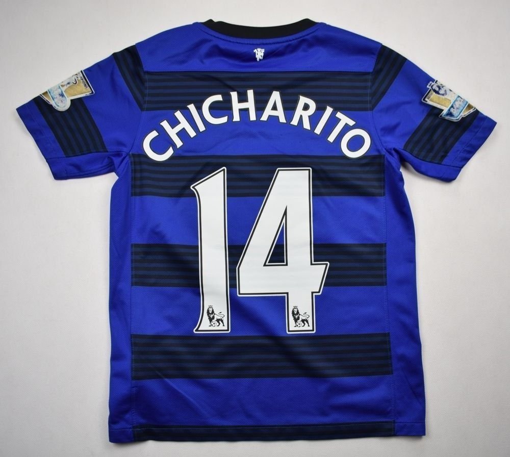 2011-12 MANCHESTER UNITED CHICHARITO SHIRT M.BOYS Football / Soccer ...