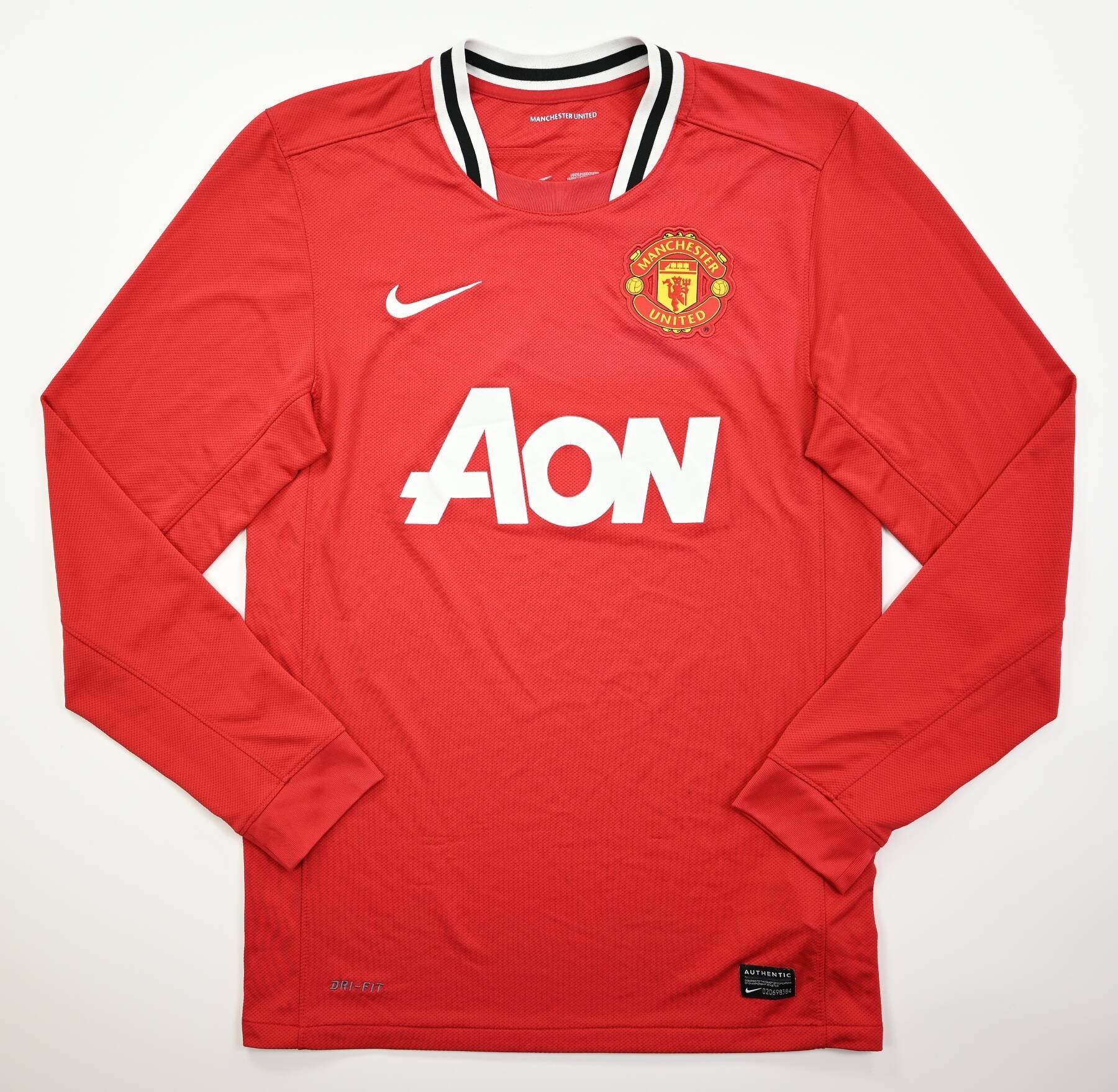 Manchester united long sleeve t clearance shirt