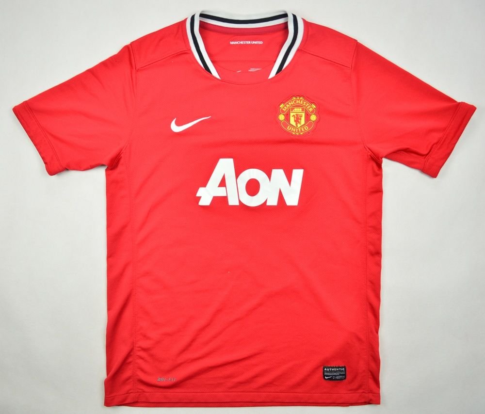 2011-12 MANCHESTER UNITED *YOUNG* SHIRT L. BOYS 152-158 CM Football ...