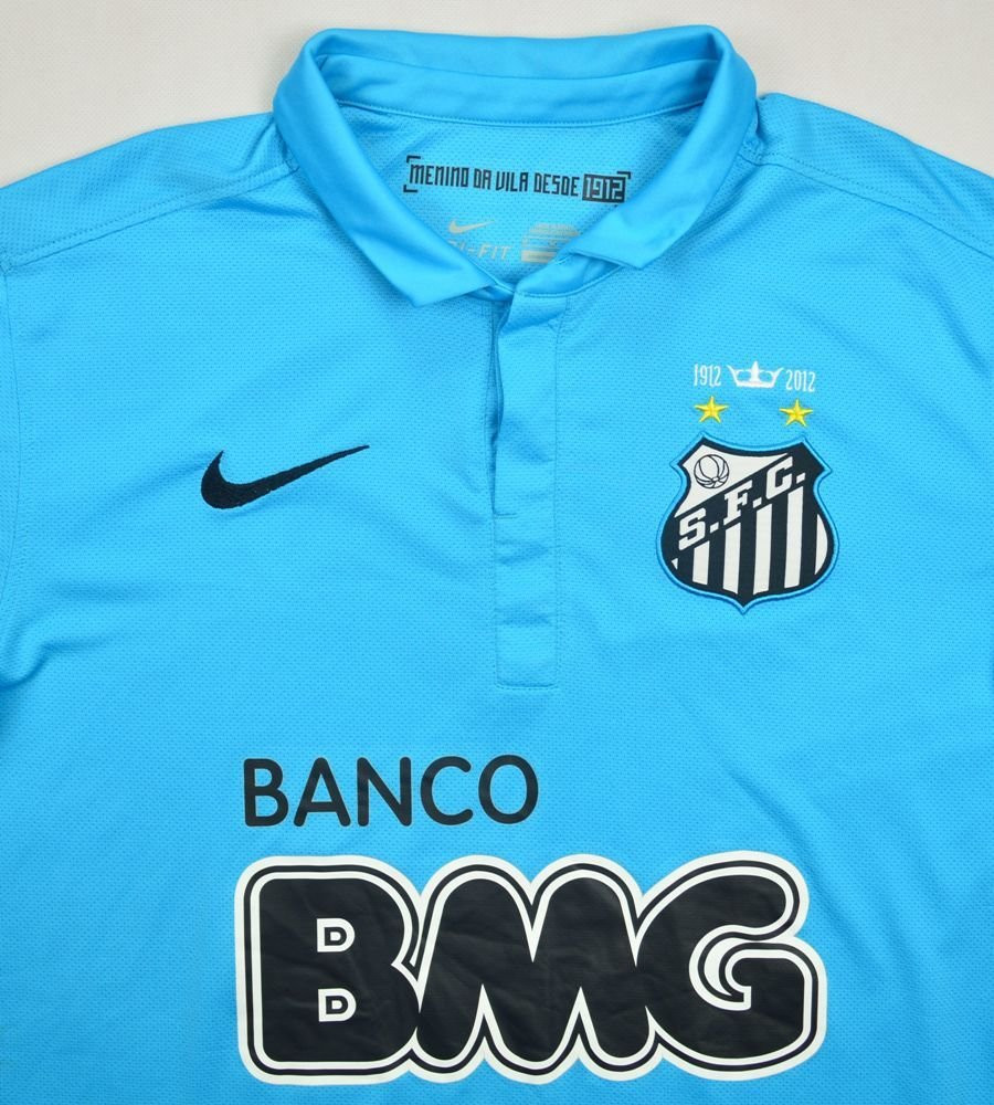 201112 SANTOS FC SHIRT M 100 years anniversary Football / Soccer