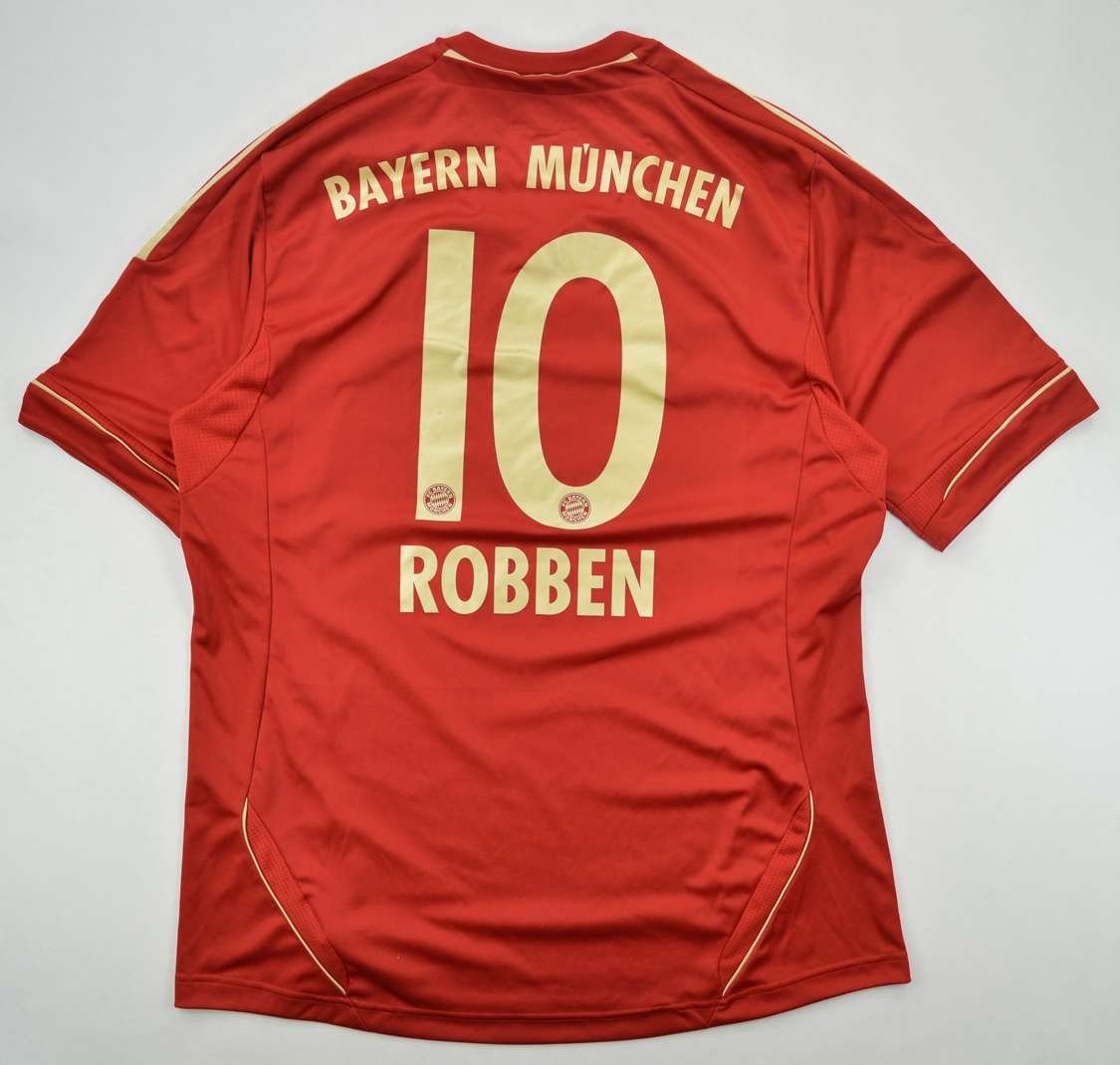 belofte Eenheid Menselijk ras 2011-13 BAYERN MUNCHEN *ROBBEN* SHIRT L Football / Soccer \ German Clubs \ Bayern  Munchen | Classic-Shirts.com