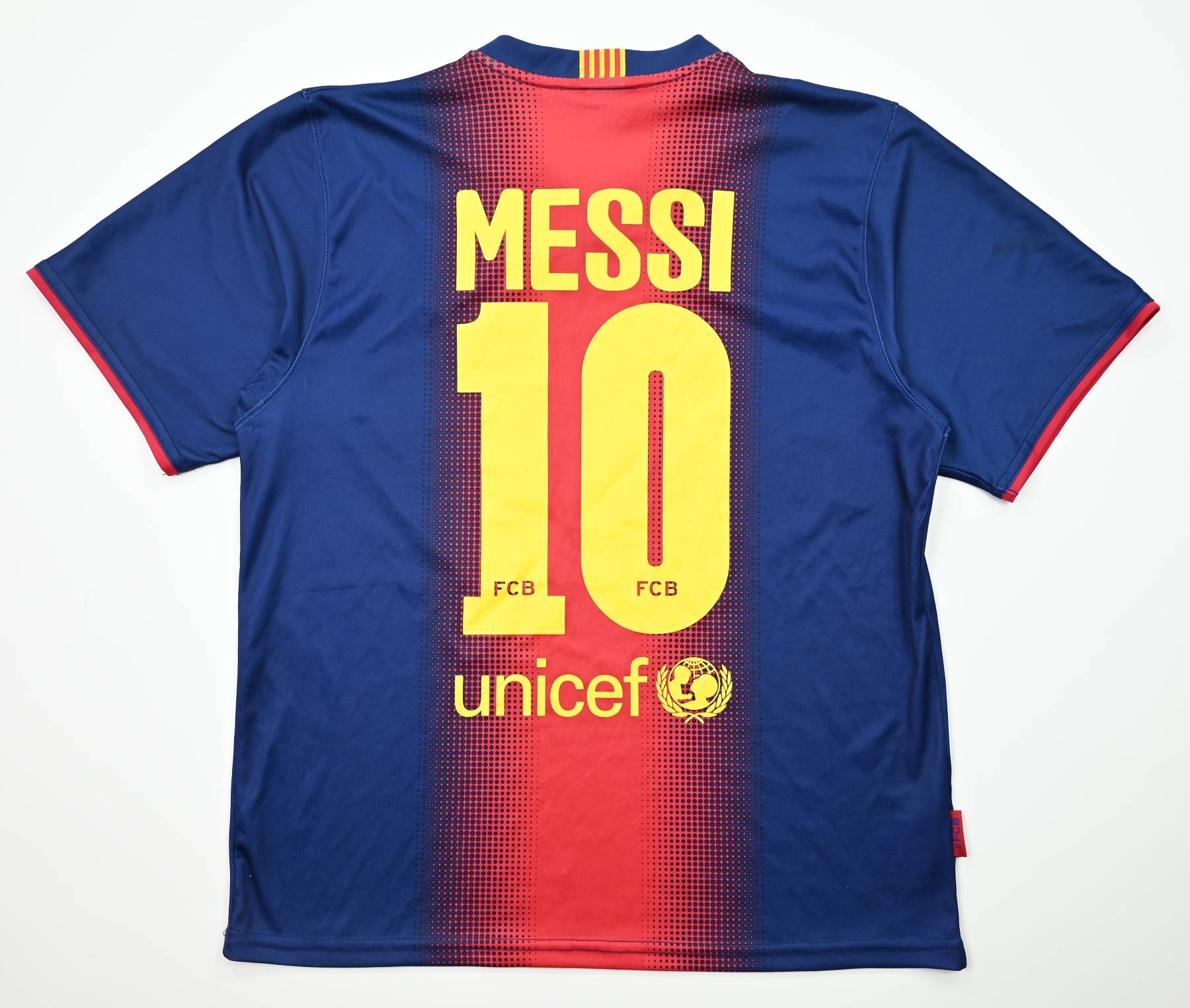 Barcelona 2021/22 Vapor Match Home (Lionel Messi) Men's