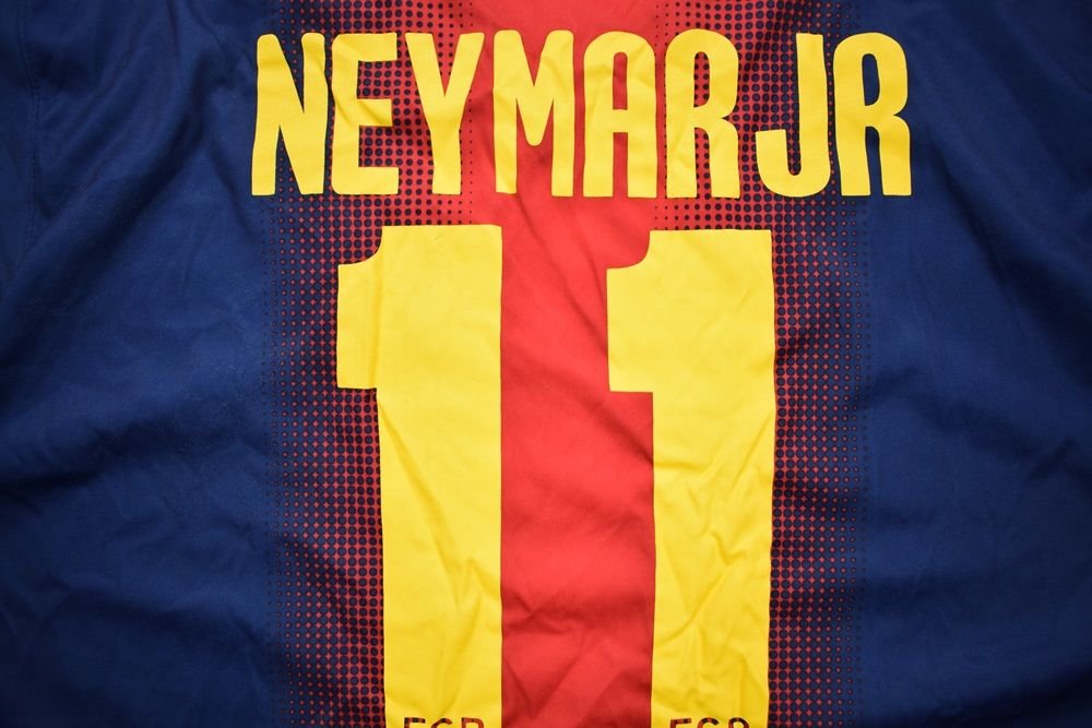 2012-13 FC BARCELONA *NEYMAR JR* SHIRT XXL Football / Soccer \ European ...