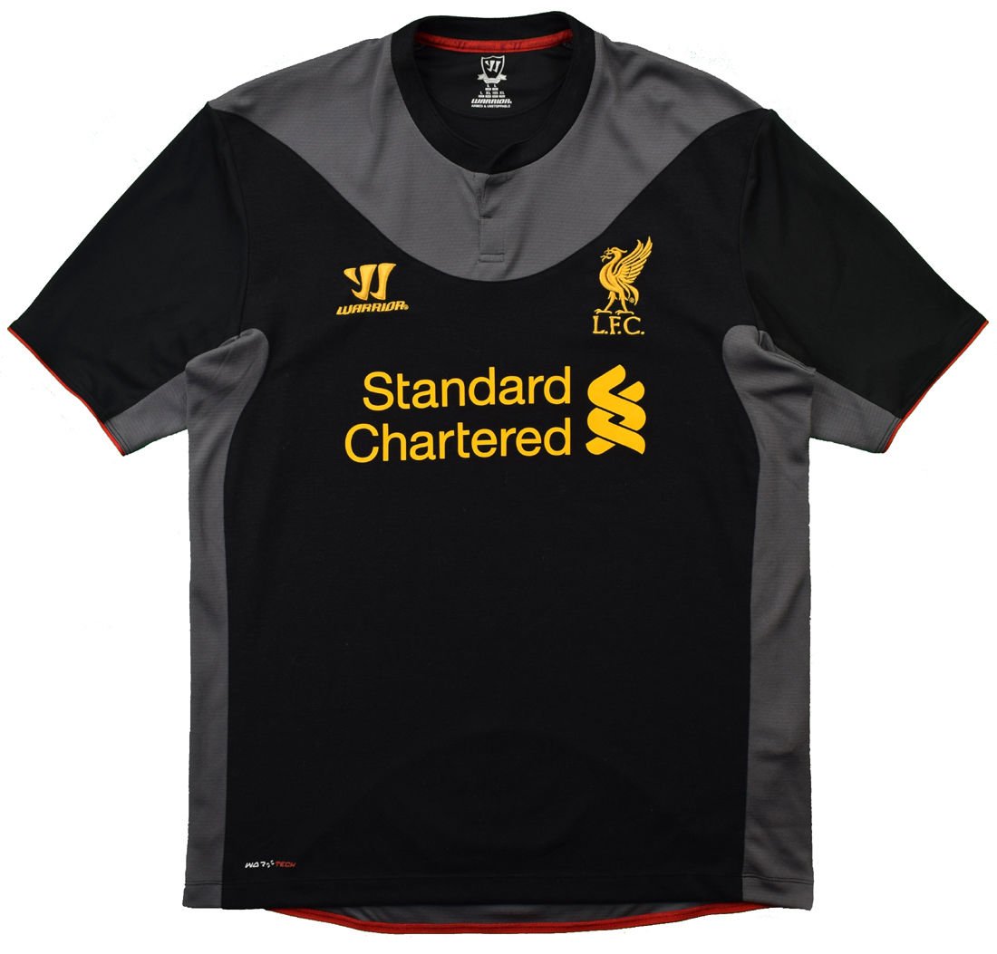 Liverpool away sales shirt boys