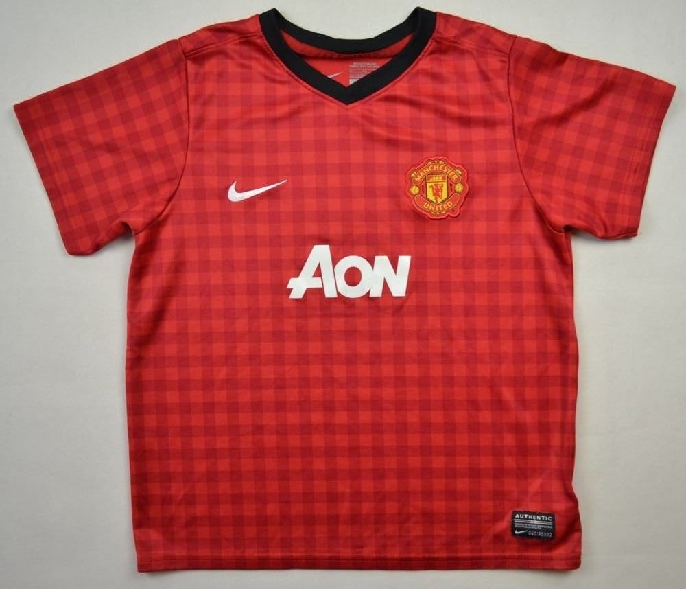 2012-13 MANCHESTER UNITED SHIRT 122-128CM Football / Soccer \ Premier ...