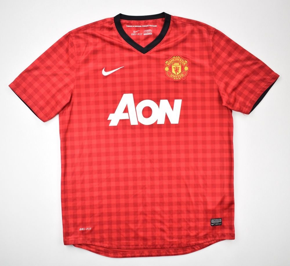 2012-13 MANCHESTER UNITED SHIRT L Football / Soccer \ Premier League