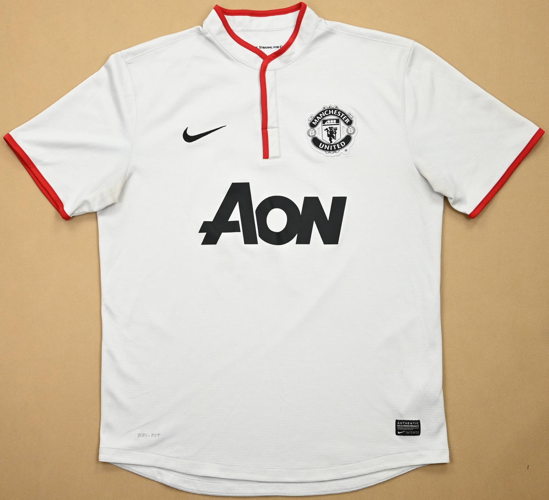 Manchester United No12 Smalling Away Soccer Club Jersey