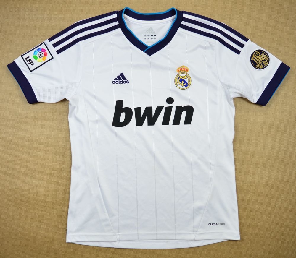 2012-13 REAL MADRID SHIRT M. BOYS 152 CM 11-12 YRS Football / Soccer ...
