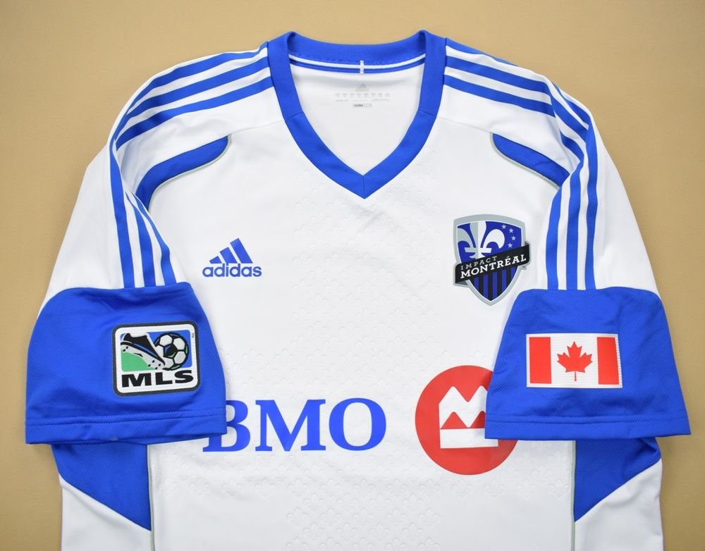 MONTREAL IMPACT 2012 2013 HOME FOOTBALL SHIRT SOCCER JERSEY L/S ADIDAS  X10289 sz