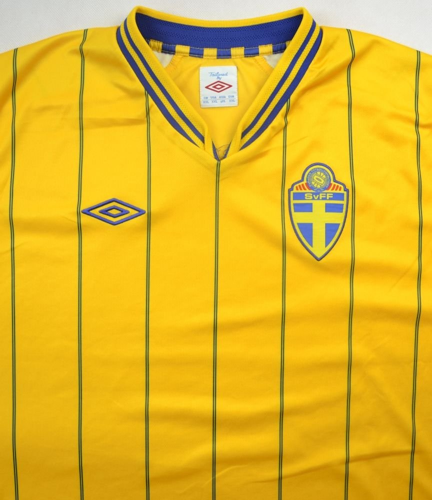 L or XL Official SWEDEN Sverige Soccer Shirt Football TAGS Sverige SVF