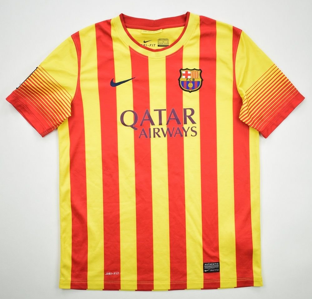 2013-14-5 FC BARCELONA SHIRT XL. BOYS Football / Soccer ...