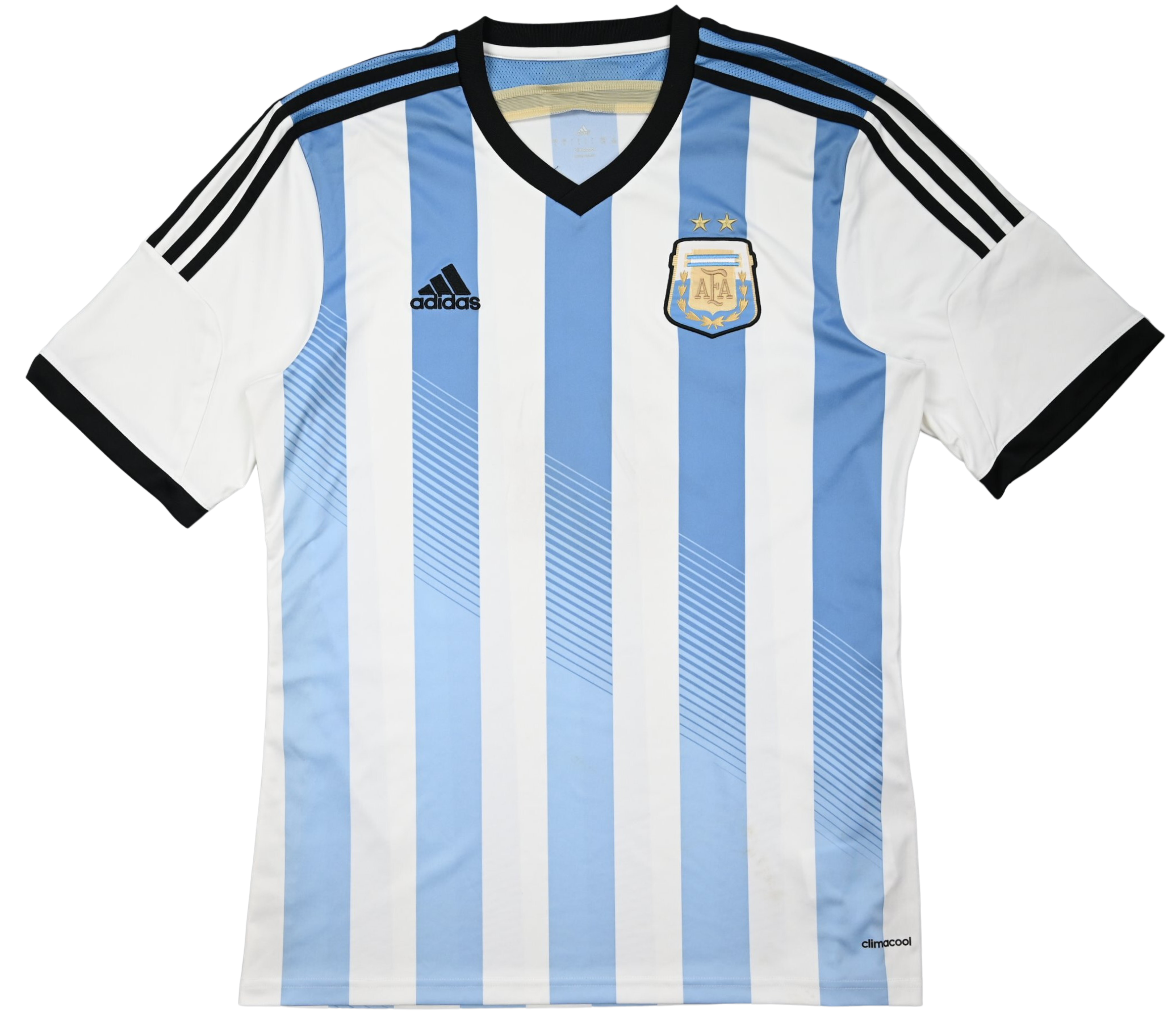 2013/14 Argentina Home Football Shirt / Classic Adidas Soccer Jersey