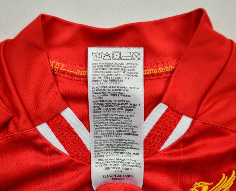 2013-14 LIVERPOOL SHIRT S. BOYS Football / Soccer \ Premier League ...