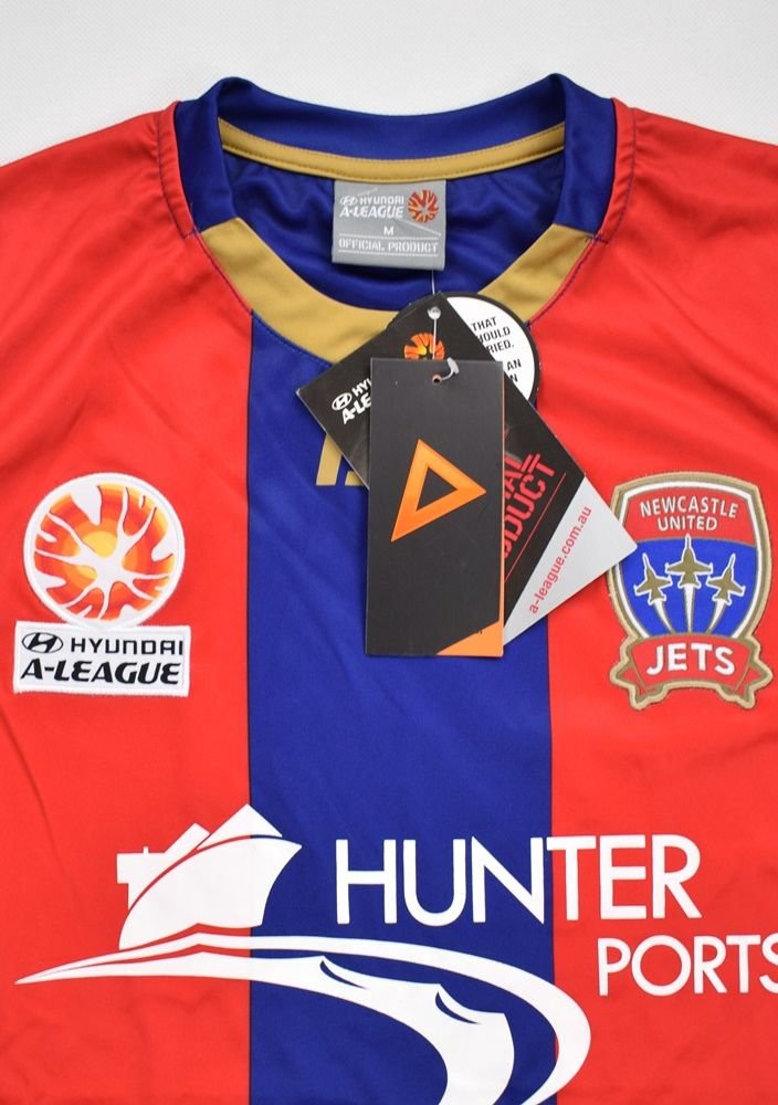 Newcastle Jets 2013-14 Home Shirt (Excellent) L – Classic Football Kit