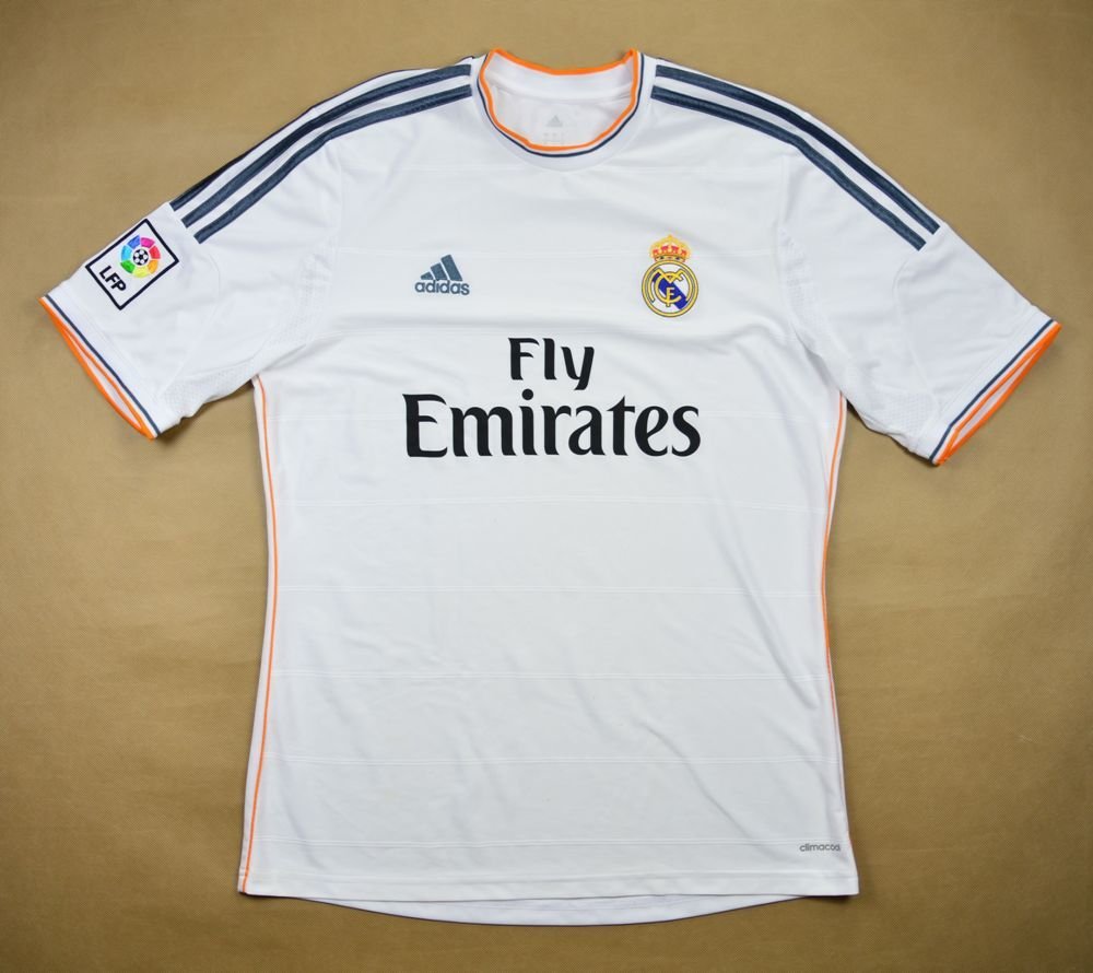 2013 14 Real Madrid Shirt L Football Soccer European Clubs