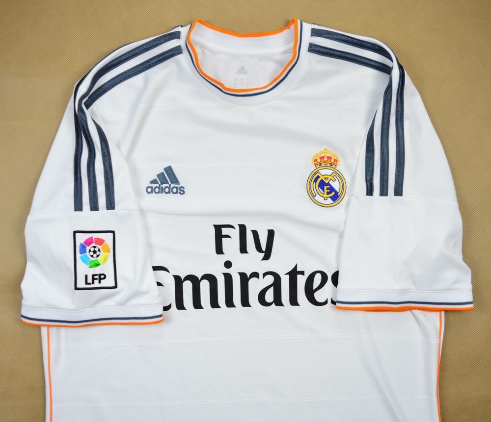 2013-14 REAL MADRID SHIRT L Football / Soccer \ European Clubs ...