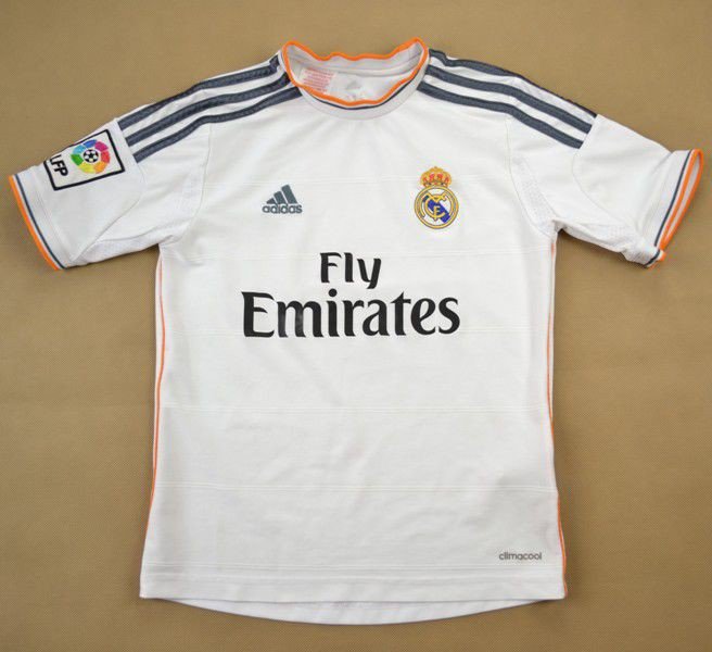 2013-14 REAL MADRID SHIRT M.BOYS Football / Soccer \ European Clubs ...