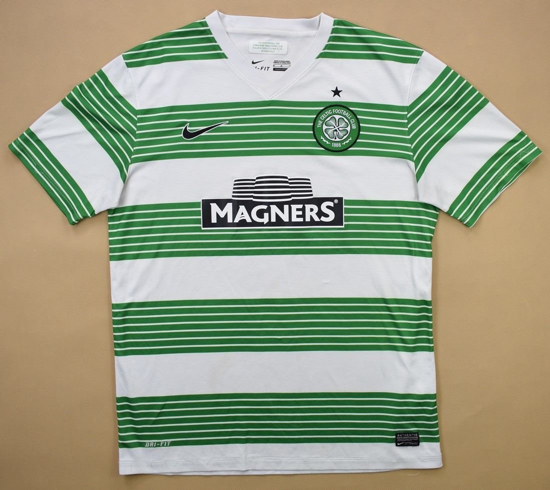 Nike Glasgow Celtic F.C. 2013/15 Home Jersey Men's Small