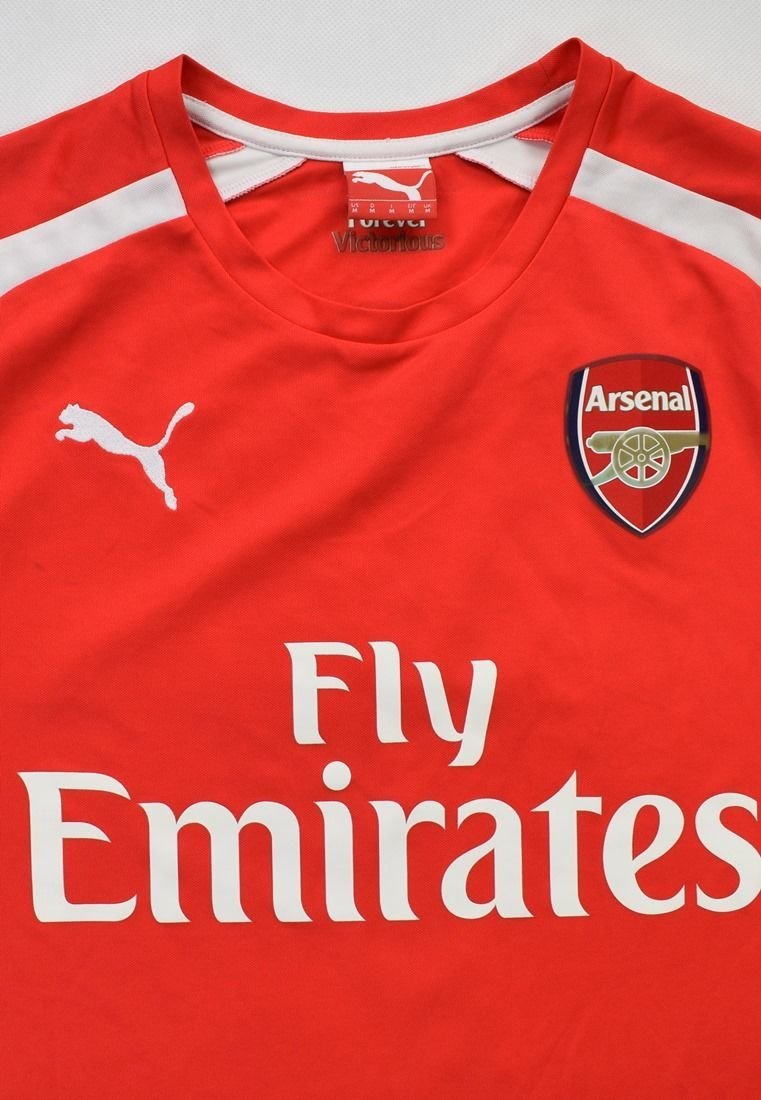 2014-15 ARSENAL LONDON *ROSICKY* SHIRT M Football / Soccer \ Premier ...