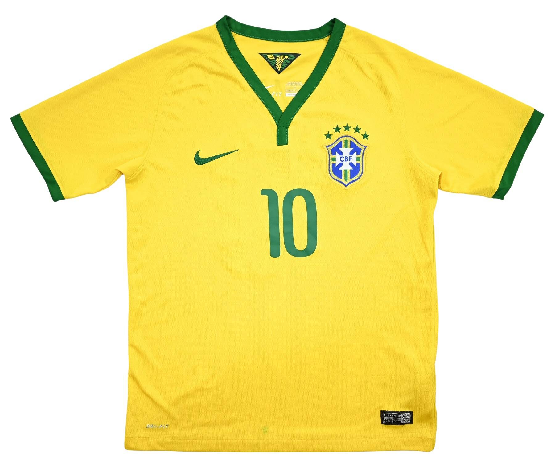 2014-15 BRAZIL *NEYMAR* SHIRT L