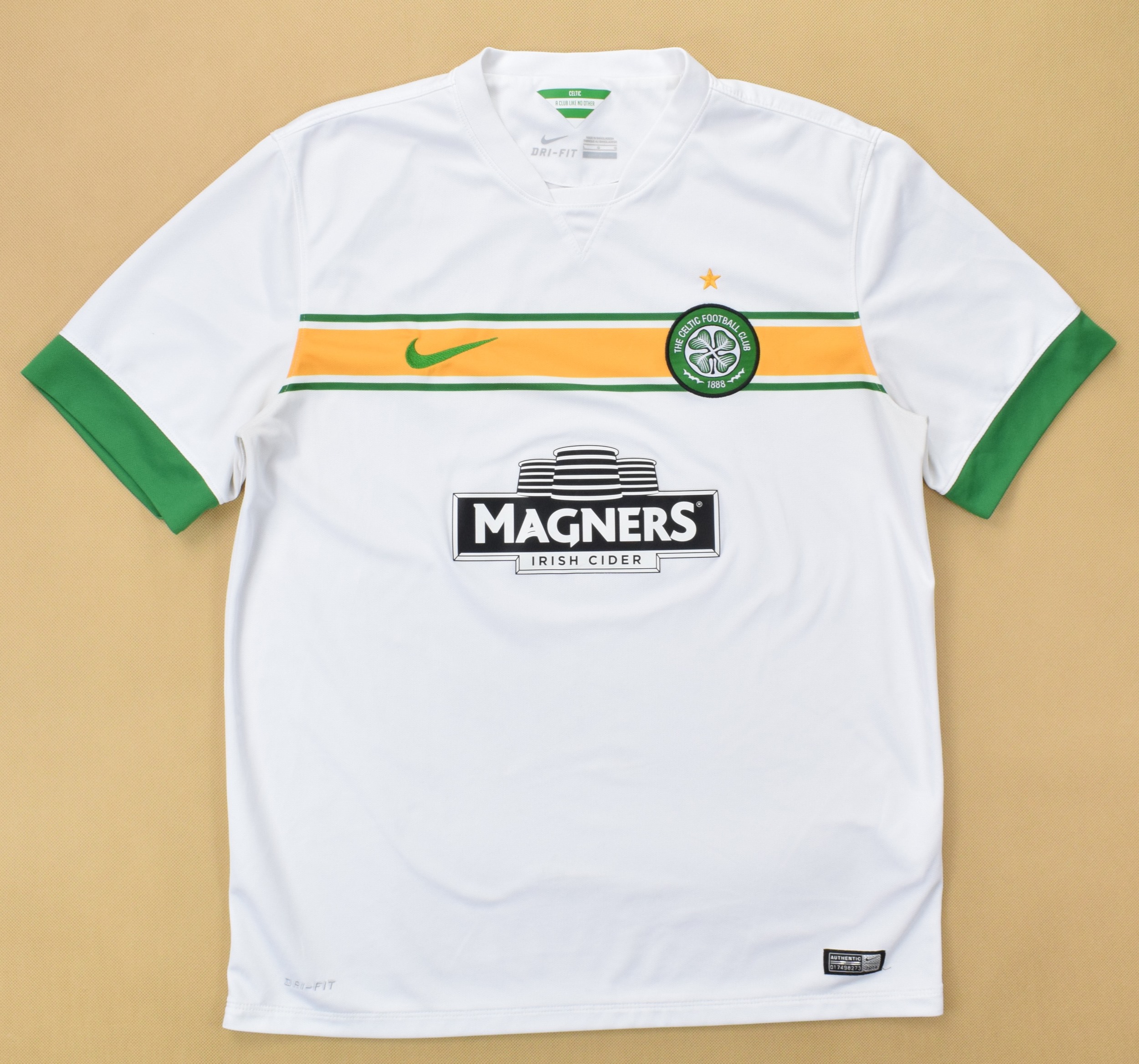 Celtic Away Football Shirt 2014 2015 Nike -  Sweden